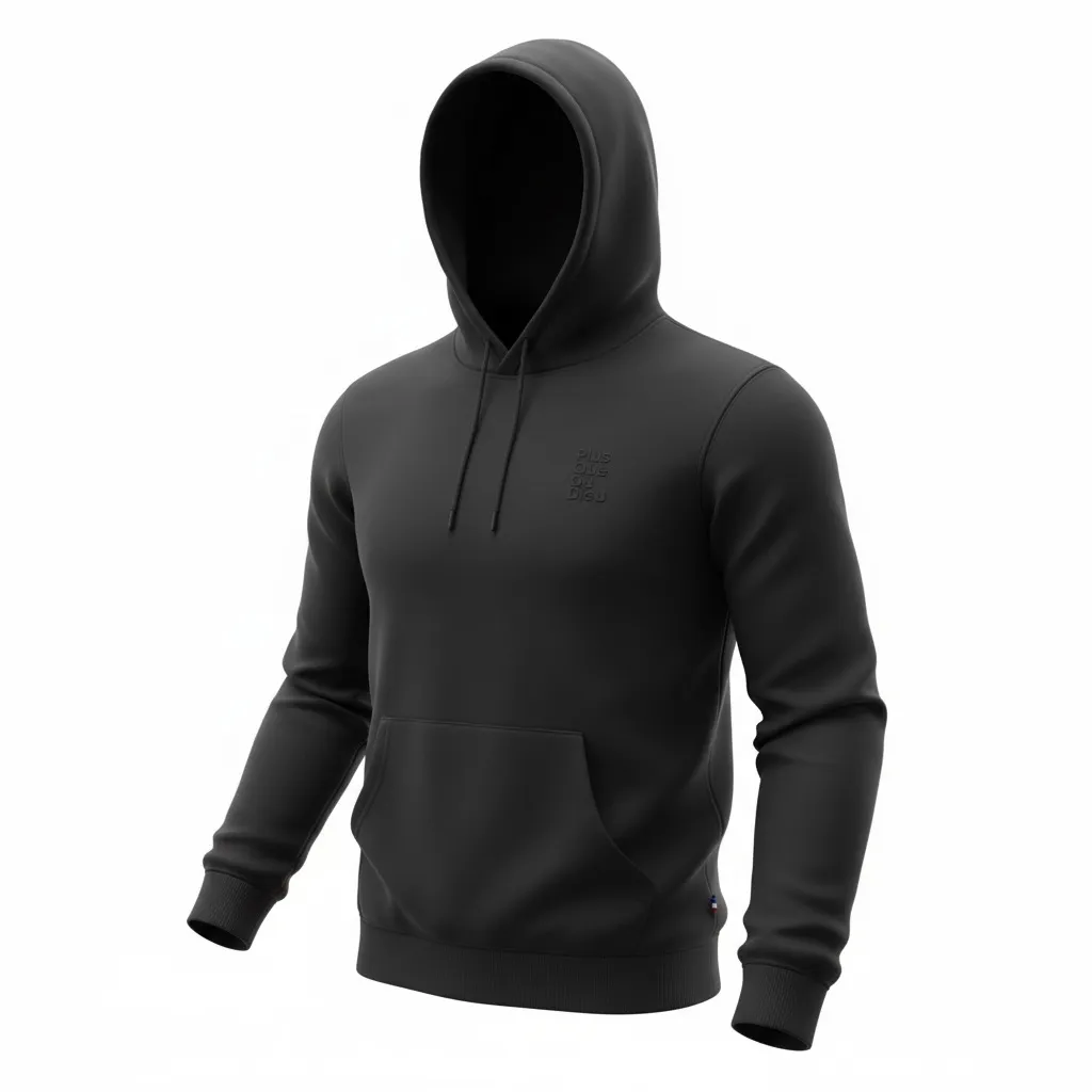 Sweat à capuche brodé